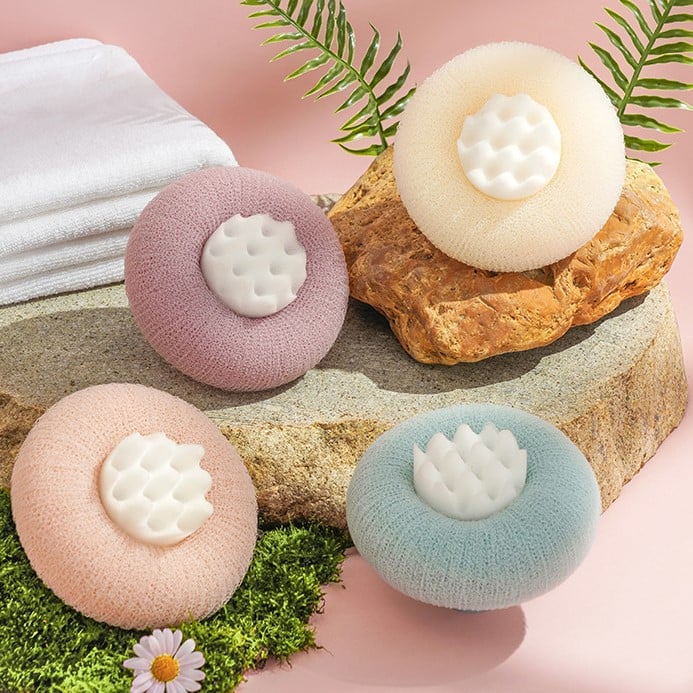 🔥 Acheter 1 Obtenez 1 Gratuit 🌟 Coupe d'aspiration super douce bain éponge fleur