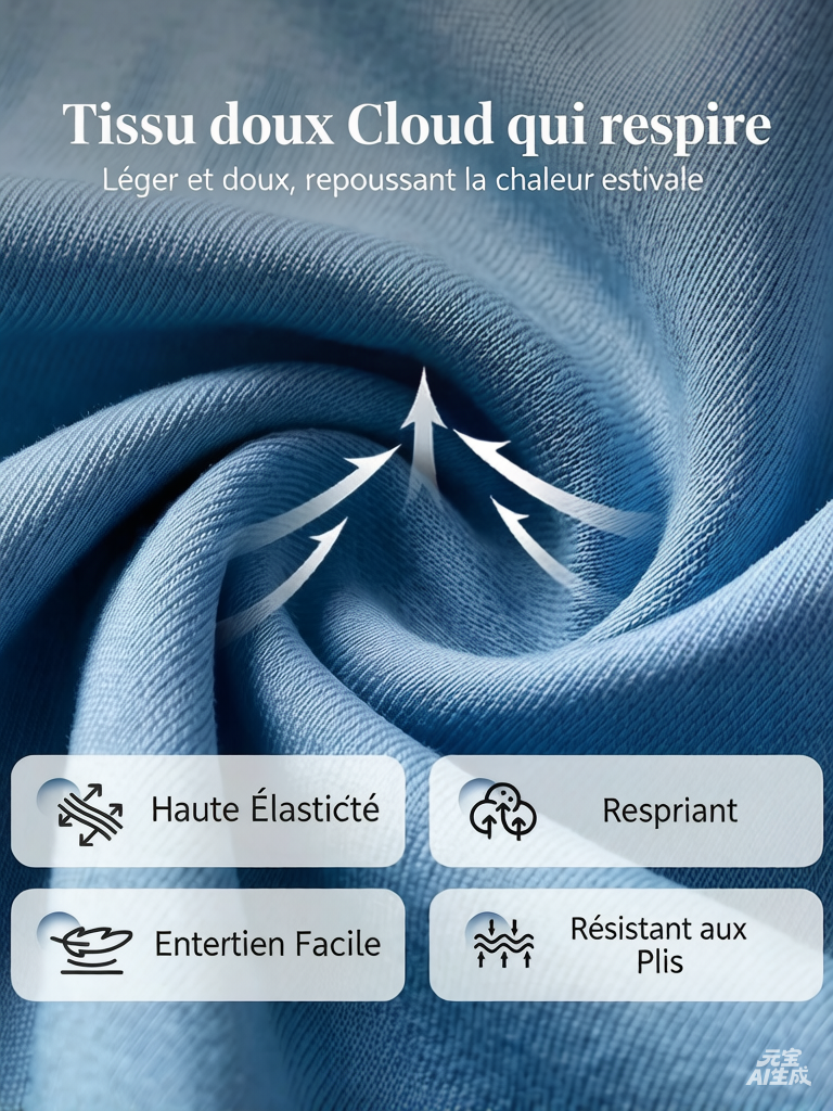 ⛱️ Ensemble Été Femme 2 Pièces : T-shirt + Pantalon Long | Léger & Respirant