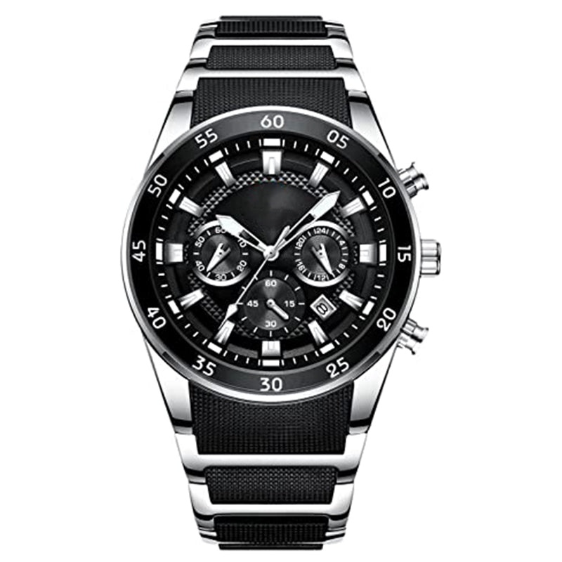 🔥Stock limité disponible 50% de réduction🔥Montre à quartz multifonctionnelle étanche pour hommes