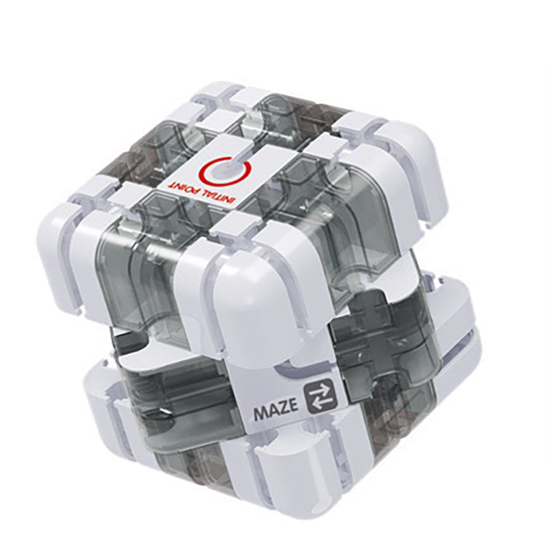 🔥 50% DE RÉDUCTION ! ✨ Cube Labyrinthe 3D à Bille - Double Jeu Éducatif, Développe la Logique Spatiale, Matériau ABS Sécuritaire 🧩⚙️