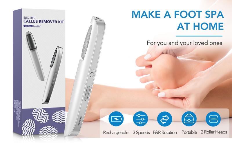 🔥VENTE LIMITÉE 50 % DE RÉDUCTION🔥Extracteur de callosités électrique pour les pieds