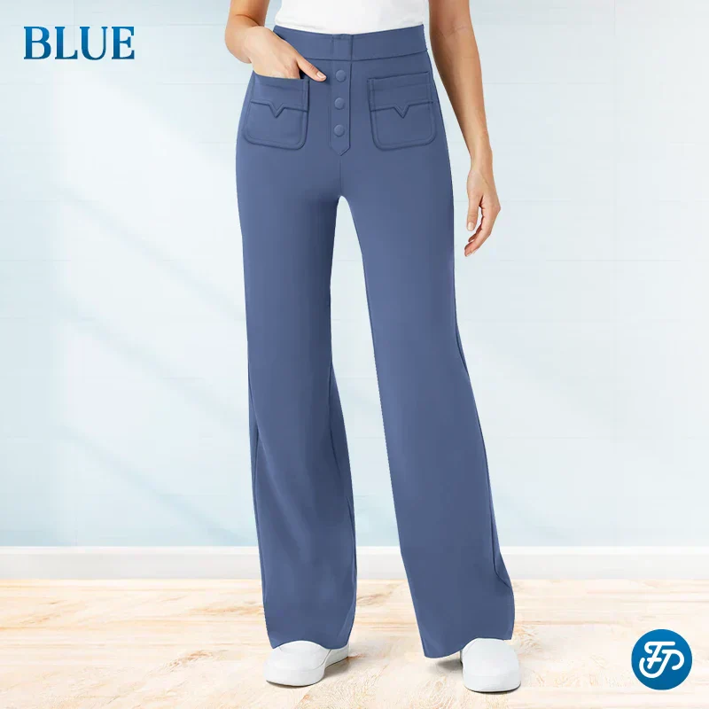⏳DERNIER JOUR DE SOLDE : 40% DE RÉDUCTION⚡💷Pantalon élastique à taille haute pour femme 2026 ✨ | Plusieurs tailles et couleurs disponibles