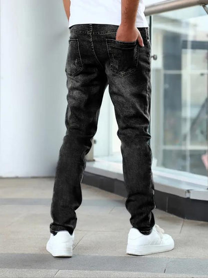 Jean classique à coupe droite pour homme