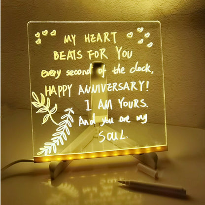 💥50% de réduction pour une durée limitée🎨Tableau de notes LED🎁Achetez 1 et obtenez 7 stylos de couleur gratuitement