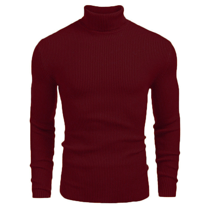 🔥 DERNIER JOUR – 50% DE RÉDUCTION ! Pull Col Roulé Homme en Fourrure de Lapin – Ultra-Doux, Coupe Slim & 14 Coloris