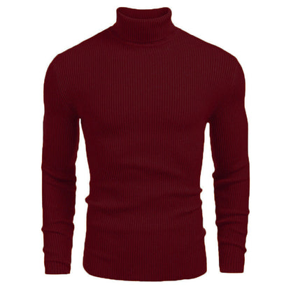 🔥 DERNIER JOUR – 50% DE RÉDUCTION ! Pull Col Roulé Homme en Fourrure de Lapin – Ultra-Doux, Coupe Slim & 14 Coloris