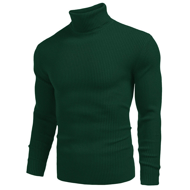 🔥 DERNIER JOUR – 50% DE RÉDUCTION ! Pull Col Roulé Homme en Fourrure de Lapin – Ultra-Doux, Coupe Slim & 14 Coloris