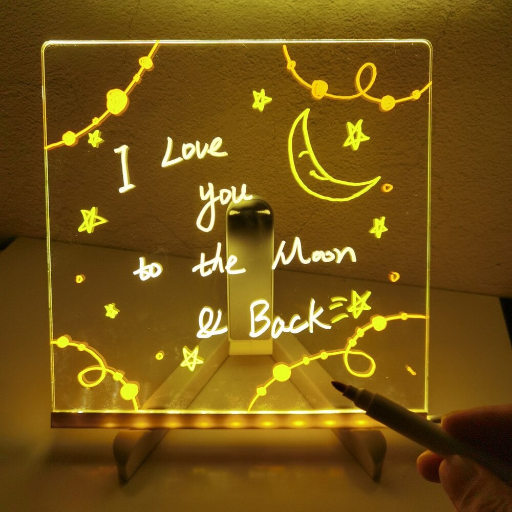 💥50% de réduction pour une durée limitée🎨Tableau de notes LED🎁Achetez 1 et obtenez 7 stylos de couleur gratuitement