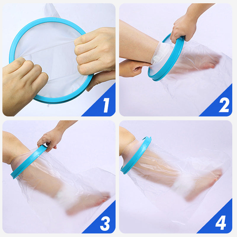 réduction sur les protections imperméables pour bras et jambes pour adultes sous la douche