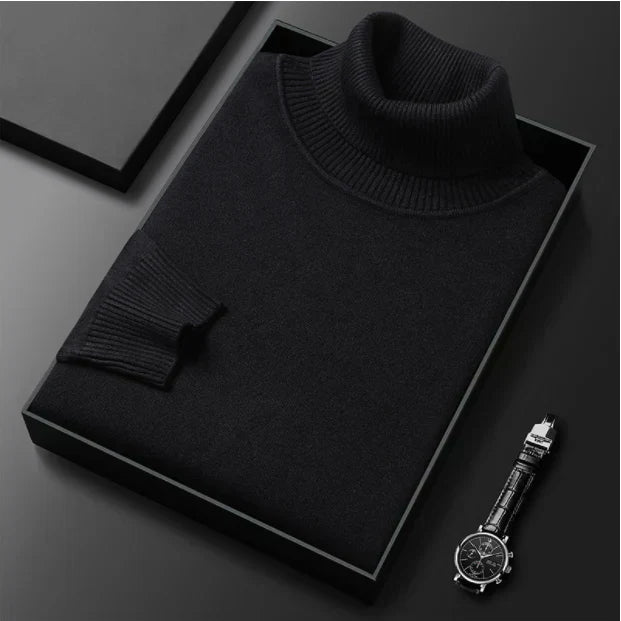 🔥Stock limité disponible 50% de réduction🔥 Pull en cachemire haut de gamme pour homme - Doux et respirant, style polyvalent pour le bureau ou les tenues décontractées 🍂📦
