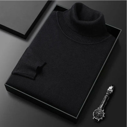 🔥Stock limité disponible 50% de réduction🔥 Pull en cachemire haut de gamme pour homme - Doux et respirant, style polyvalent pour le bureau ou les tenues décontractées 🍂📦