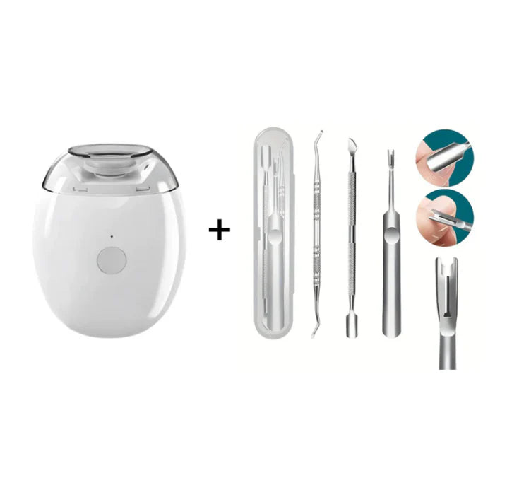 🔥50% DE RÉDUCTION ! ✨ Ponceuse à Ongles Auto - 3 Vitesses Réglables, Silencieuse, LED Integrée pour Soin Précise 💅✨