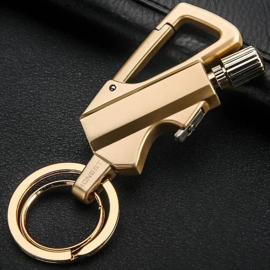 ✨ 50 % DE RÉDUCTION MAINTENANT ! ✨Porte-clés briquet à silex
