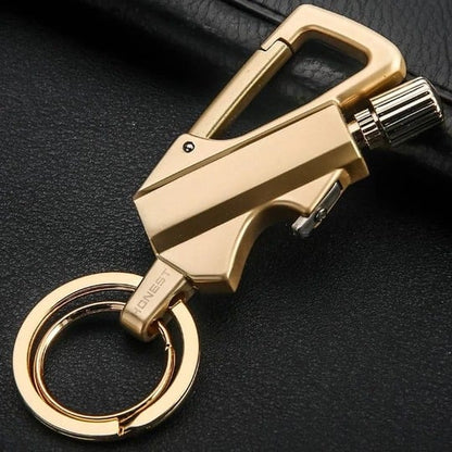 ✨ 50 % DE RÉDUCTION MAINTENANT ! ✨Porte-clés briquet à silex