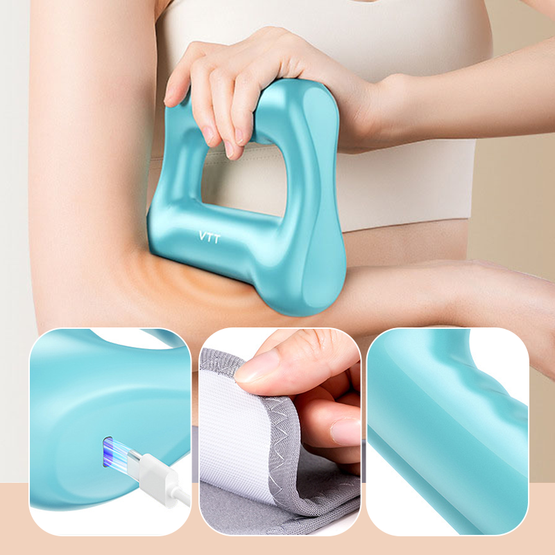 🏆 50 % de réduction 💪 Anneau de Massage Professionnel avec 5 Vitesses, Élégant et Brûle les Graisses – Relaxation et Remise en Forme à Portée de Main ! 🌿✨