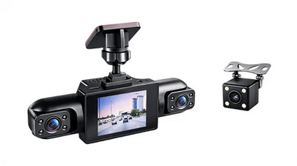 🔥🚗 SOLDE 2026 -50% ! Kit Caméra de Stationnement 360° Eagle Eye – 4 Caméras, Écran Quad, 1080P, Wi-Fi, Détection Choc, Aide au Stationnement 🛡️