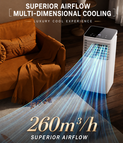 ❄️50 % DE RÉDUCTION EN CE MOMENT ! 🌬️Climatiseur portable 3-en-1 silencieux avec ventilateur