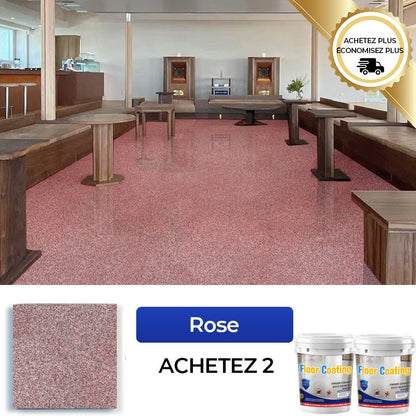 ✨Nouveauté✨Revêtement de sol époxy finition marbre haute brillance