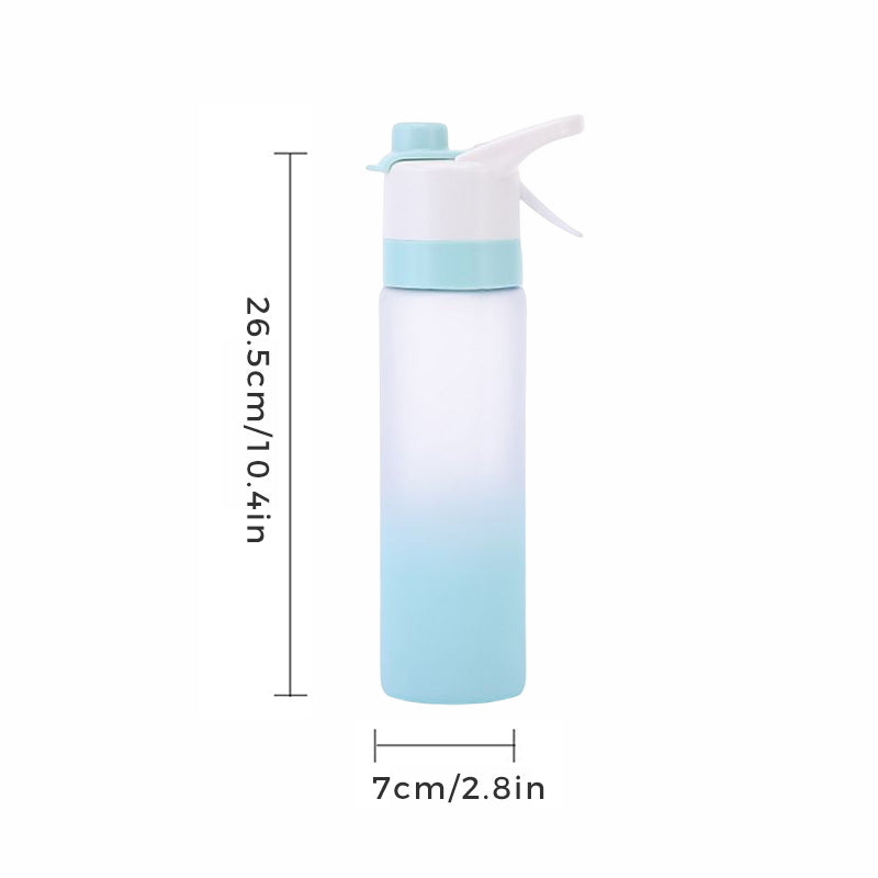 💧Grande Capacité Gourde de Sport Portable avec Pulvérisateur🧴✨