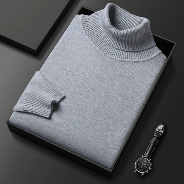 🔥Stock limité disponible 50% de réduction🔥 Pull en cachemire haut de gamme pour homme - Doux et respirant, style polyvalent pour le bureau ou les tenues décontractées 🍂📦
