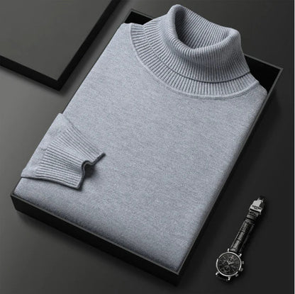🔥Stock limité disponible 50% de réduction🔥 Pull en cachemire haut de gamme pour homme - Doux et respirant, style polyvalent pour le bureau ou les tenues décontractées 🍂📦