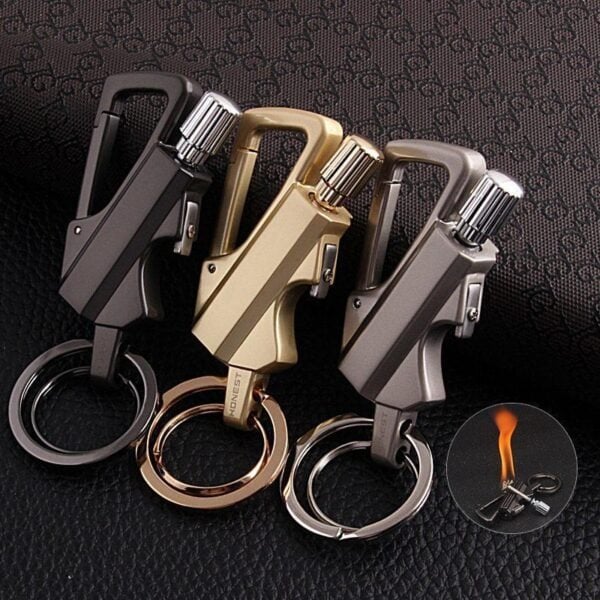 ✨ 50 % DE RÉDUCTION MAINTENANT ! ✨Porte-clés briquet à silex