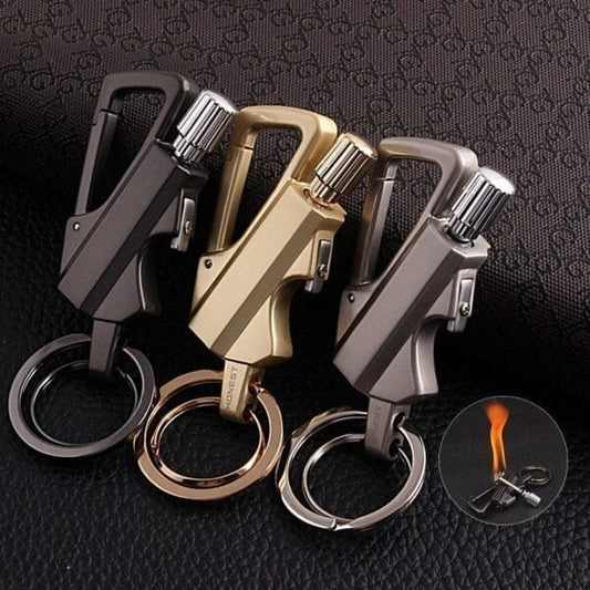 ✨ 50 % DE RÉDUCTION MAINTENANT ! ✨Porte-clés briquet à silex
