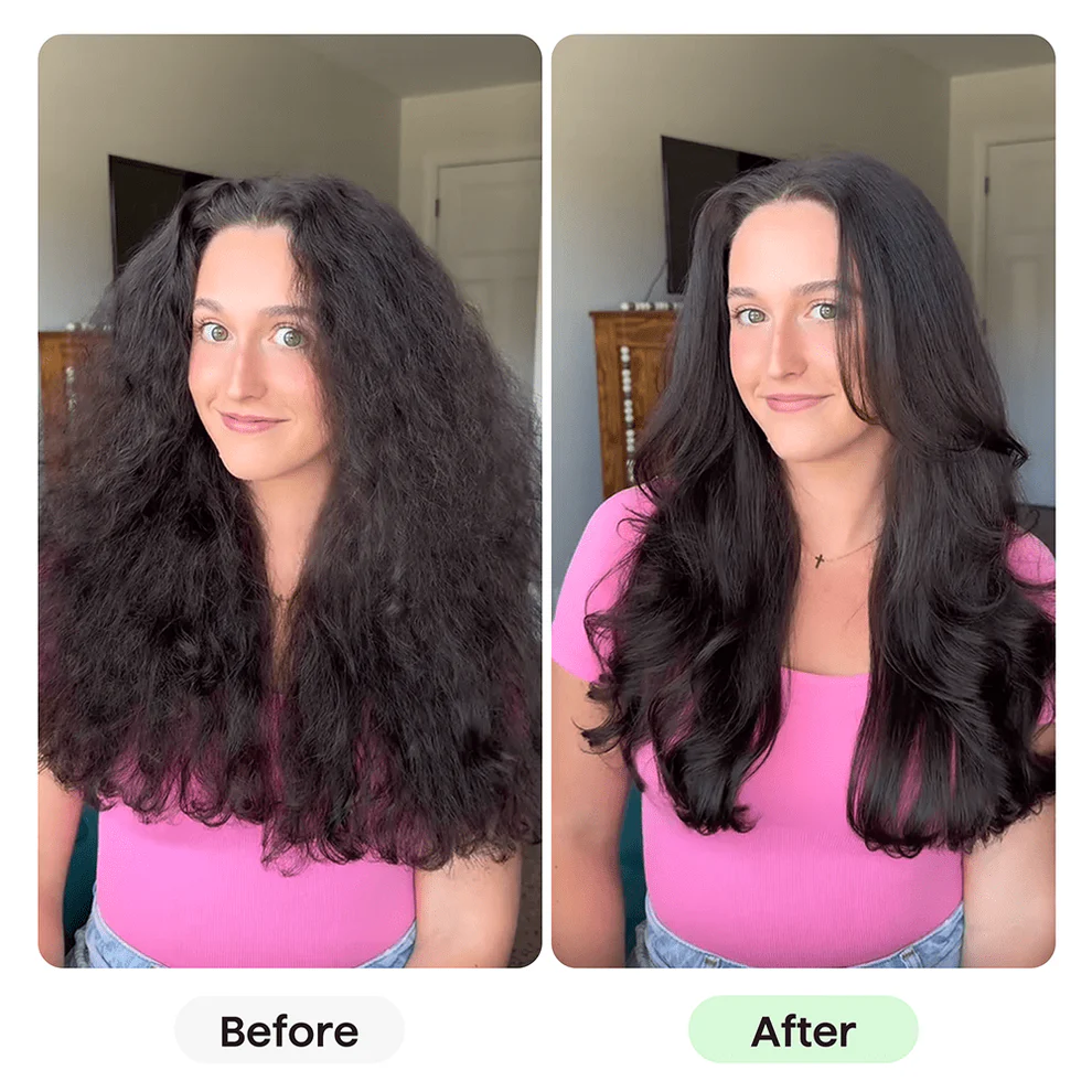 ⏳⏰Derniers 4 heures de promotion💇‍♀️Peigne coiffant 2-en-1 pour un cheveu volumineux✨Un volume moelleux en quelques minutes