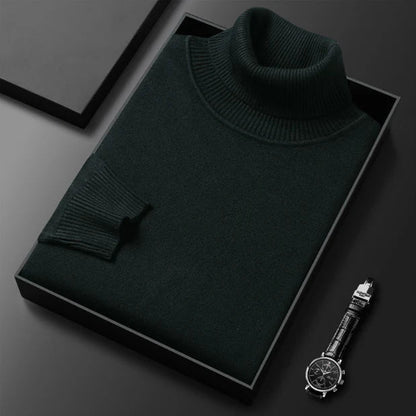 🔥Stock limité disponible 50% de réduction🔥 Pull en cachemire haut de gamme pour homme - Doux et respirant, style polyvalent pour le bureau ou les tenues décontractées 🍂📦