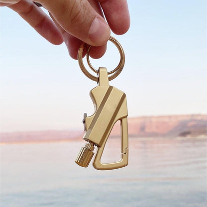 ✨ 50 % DE RÉDUCTION MAINTENANT ! ✨Porte-clés briquet à silex