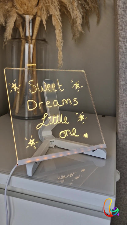 💥50% de réduction pour une durée limitée🎨Tableau de notes LED🎁Achetez 1 et obtenez 7 stylos de couleur gratuitement