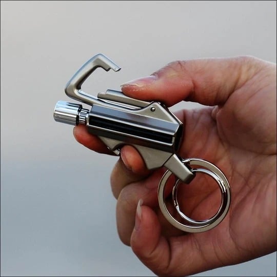 ✨ 50 % DE RÉDUCTION MAINTENANT ! ✨Porte-clés briquet à silex