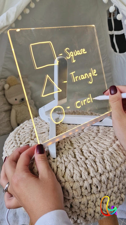 💥50% de réduction pour une durée limitée🎨Tableau de notes LED🎁Achetez 1 et obtenez 7 stylos de couleur gratuitement