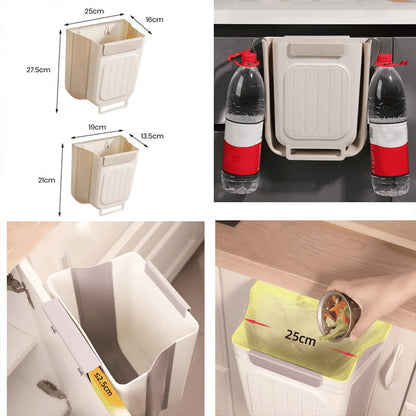 🔥Stock limité disponible 50 % DE RÉDUCTION🔥Poubelle Suspendue Pliable Polyvalente pour Cuisine