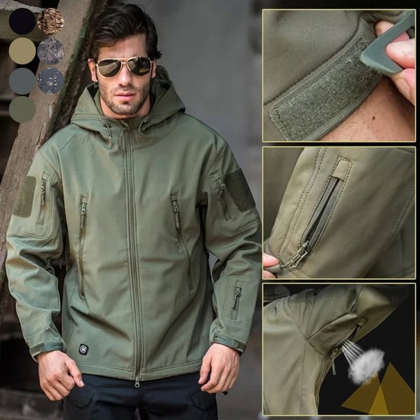 🎉 60% DE RÉDUCTION LIMITÉE ! ✨ Veste Homme Imperméable & Coupe-Vent Chaude – Confort Extrême pour l'Automne et l'Hiver 🌧️