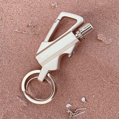 ✨ 50 % DE RÉDUCTION MAINTENANT ! ✨Porte-clés briquet à silex