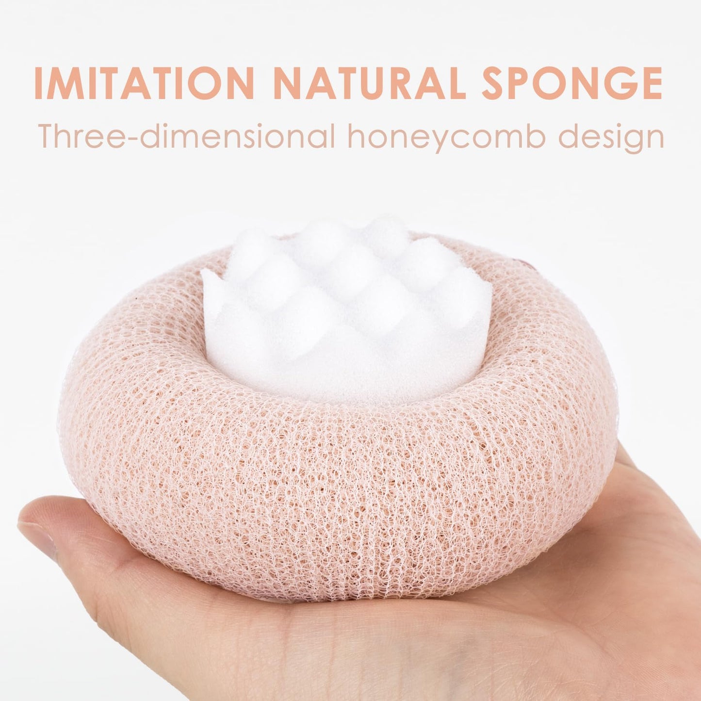🔥 Acheter 1 Obtenez 1 Gratuit 🌟 Coupe d'aspiration super douce bain éponge fleur
