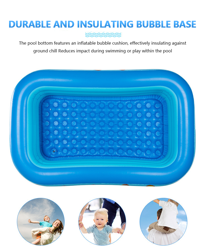 🌊 Piscine Gonflable  – Multi-couches avec Impression