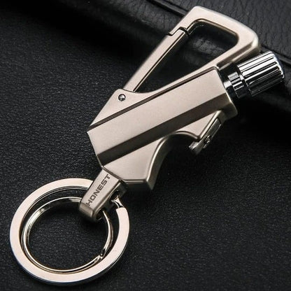 ✨ 50 % DE RÉDUCTION MAINTENANT ! ✨Porte-clés briquet à silex