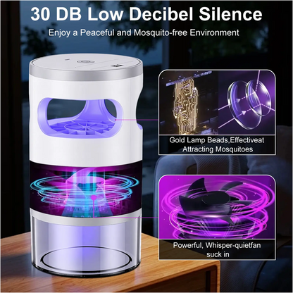 🦟 PROMO LIMITÉE 50% DE RÉDUCTION ! 💡 Appareil Anti-Insectes LED d'Intérieur – Capture Physique, Silencieux & Veilleuse ✨