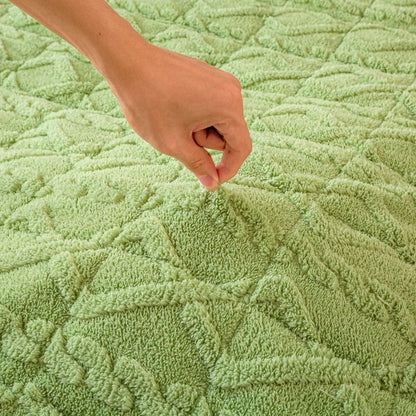 【 📍 Collection exquise 📍】  Chauffeur - Flanne brossée et poche profonde (jusqu'à 40 cm), coins antidérapants pour le confort toute saison ❄️🛌