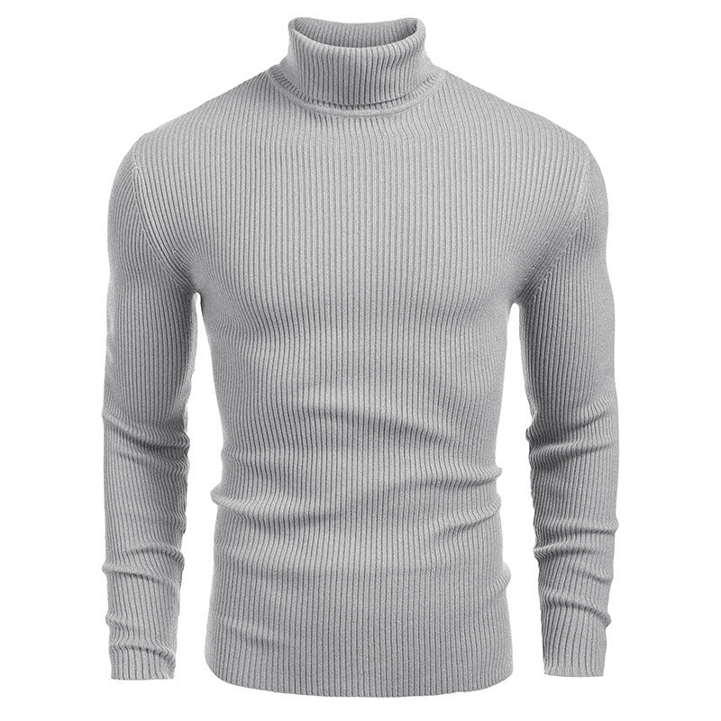 🔥 DERNIER JOUR – 50% DE RÉDUCTION ! Pull Col Roulé Homme en Fourrure de Lapin – Ultra-Doux, Coupe Slim & 14 Coloris