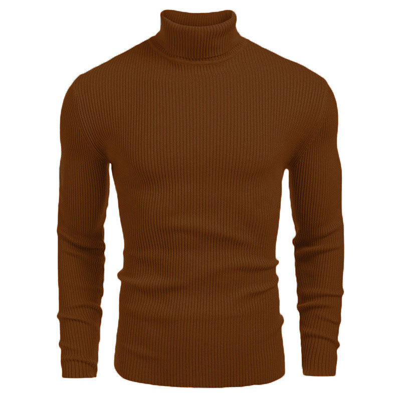 🔥 DERNIER JOUR – 50% DE RÉDUCTION ! Pull Col Roulé Homme en Fourrure de Lapin – Ultra-Doux, Coupe Slim & 14 Coloris