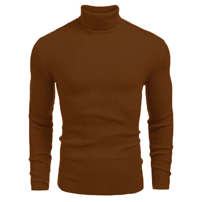 🔥 DERNIER JOUR – 50% DE RÉDUCTION ! Pull Col Roulé Homme en Fourrure de Lapin – Ultra-Doux, Coupe Slim & 14 Coloris