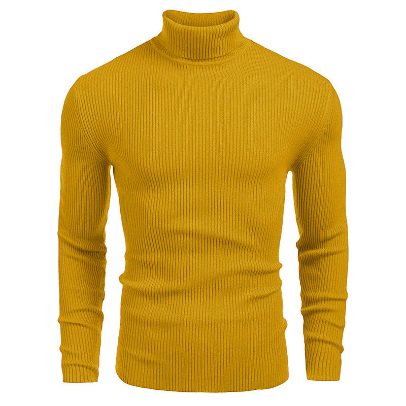 🔥 DERNIER JOUR – 50% DE RÉDUCTION ! Pull Col Roulé Homme en Fourrure de Lapin – Ultra-Doux, Coupe Slim & 14 Coloris