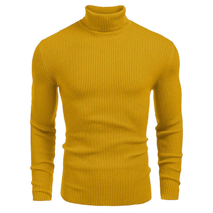 🔥 DERNIER JOUR – 50% DE RÉDUCTION ! Pull Col Roulé Homme en Fourrure de Lapin – Ultra-Doux, Coupe Slim & 14 Coloris