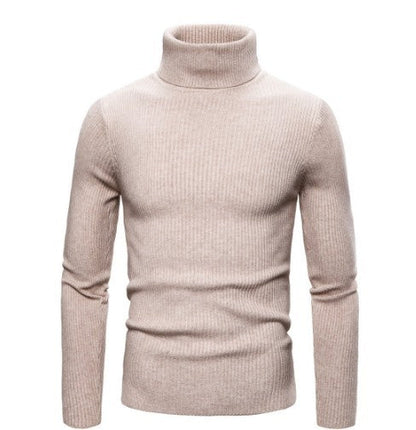 🔥 DERNIER JOUR – 50% DE RÉDUCTION ! Pull Col Roulé Homme en Fourrure de Lapin – Ultra-Doux, Coupe Slim & 14 Coloris