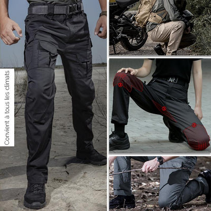 👖 50% DE RÉDUCTION! ✨ Pantalon Imperméable Plein Air - Coupe-Vent avec Taille Élastique pour Randonnée et Voyages 🌧️🏔️