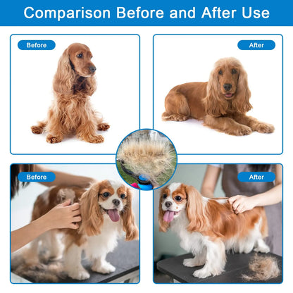 🐾 PROMO LIMITÉE 56% DE RÉDUCTION ! ✨ Brosse Démêlante pour Chats et Chiens – Professionnel, Double Face ✨
