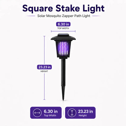 Adieu les Moustiques ! 🦟✨ Lampe Solaire 2-en-1 | -52% Été 🔥